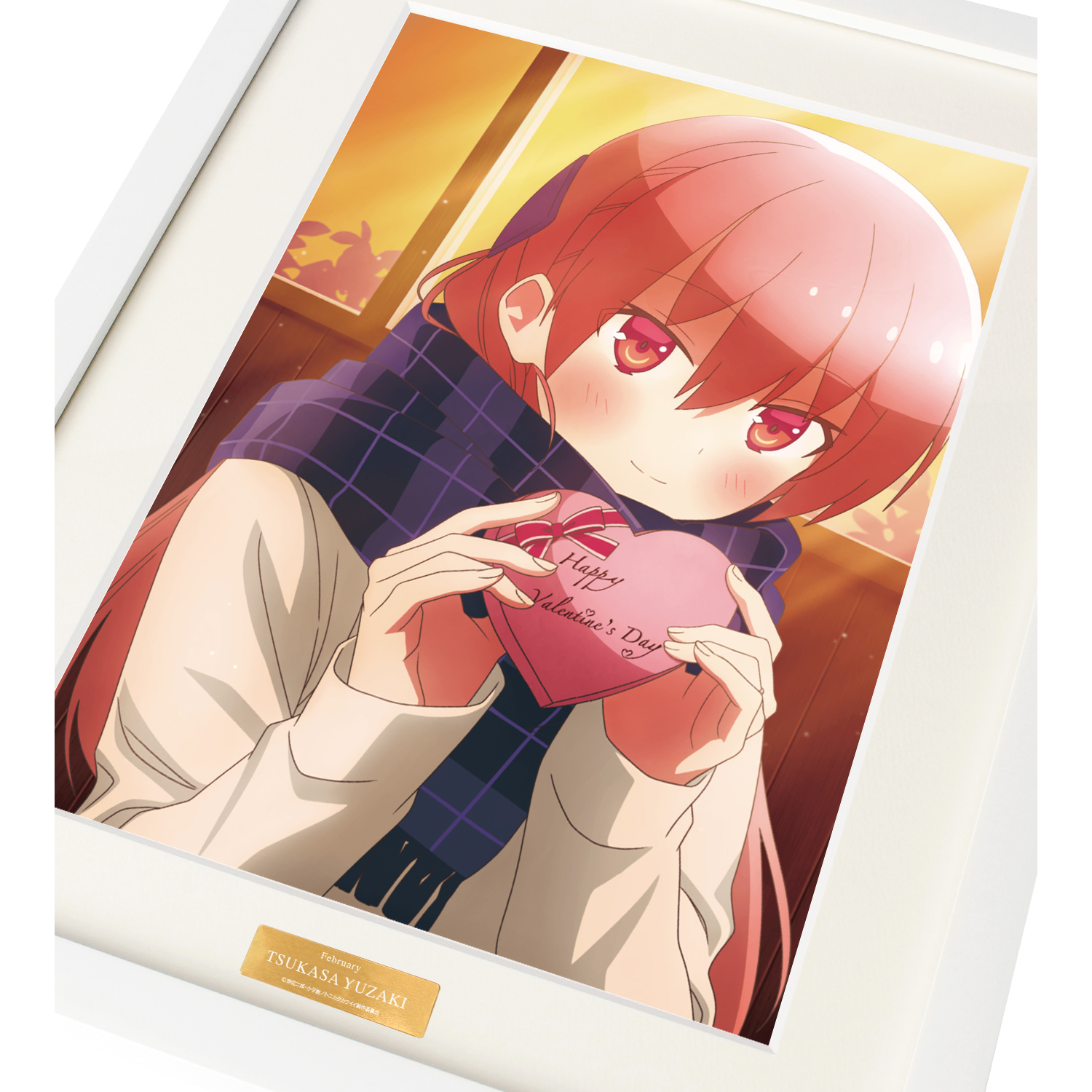 トニカクカワイイ_描き下ろしイラスト 由崎司プロジェクト 2月ver