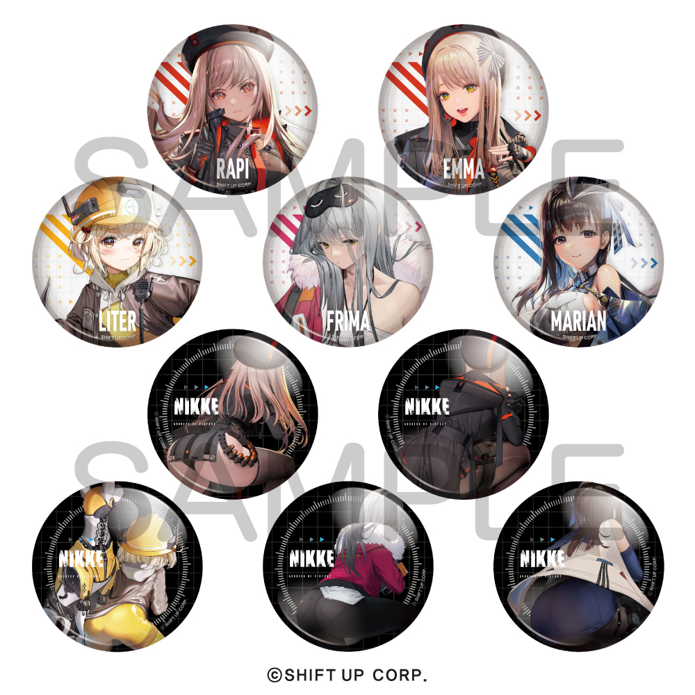 勝利の女神：NIKKE_トレーディング缶バッジvol.1 1BOX | 公式グッズ