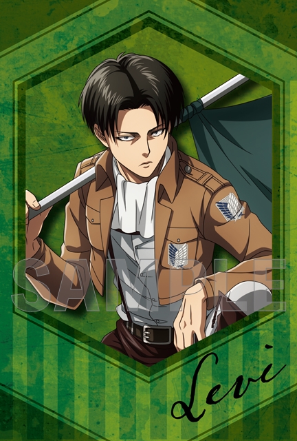進撃の巨人_ポストカードセット 団旗 ver. リヴァイ | 公式グッズ