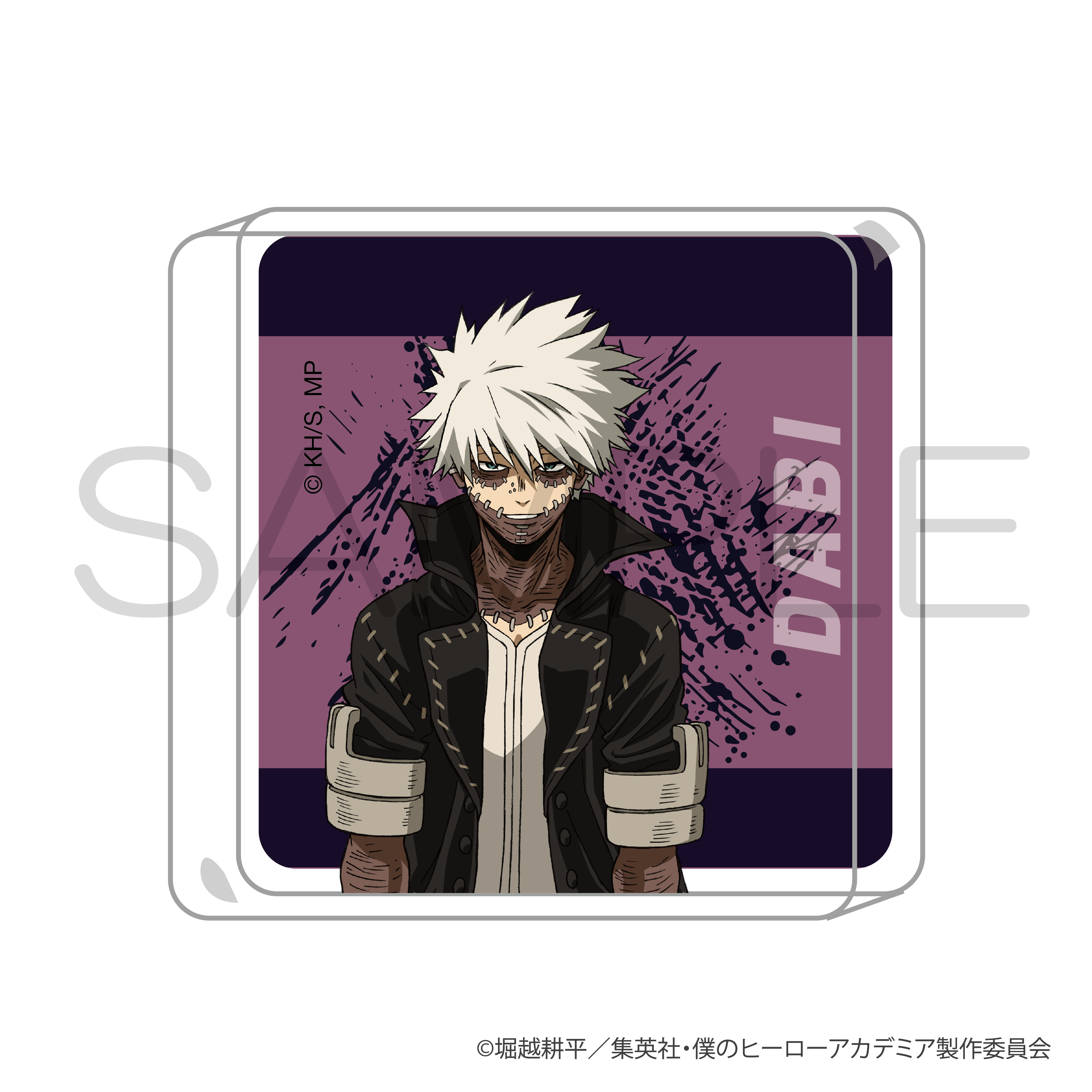 僕のヒーローアカデミア_miniアクリルブロック 黒いヒーロー編ver