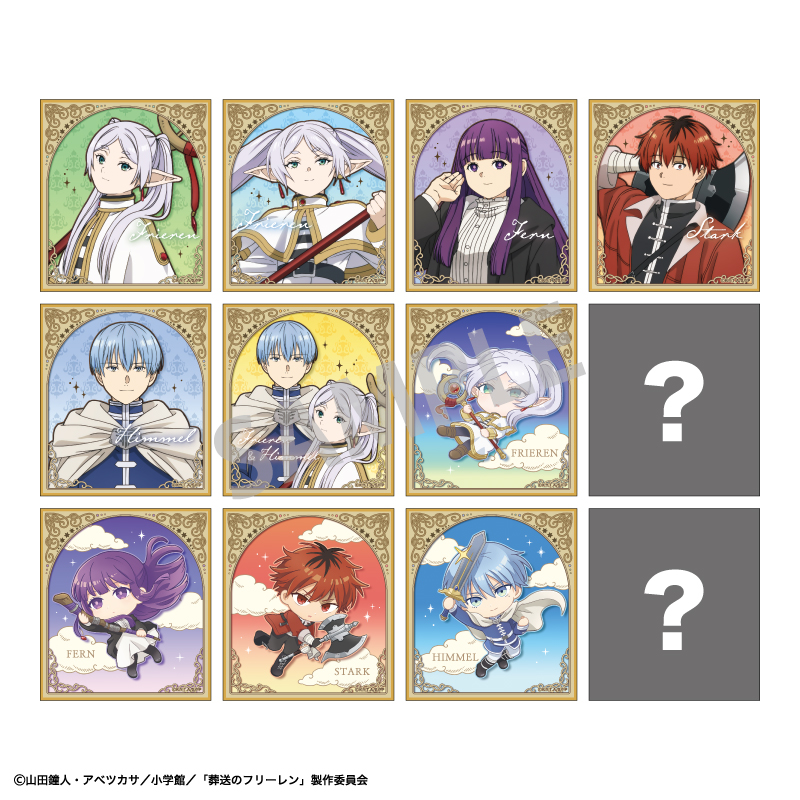 葬送のフリーレン ミニ色紙7点セット 葬送のフリーレン ミニ色紙7点