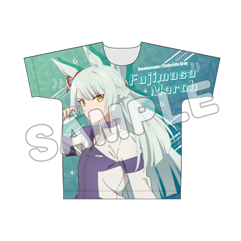 ウマ娘シンデレラグレイ_Lサイズ_フルグラフィックTシャツ フジマサ