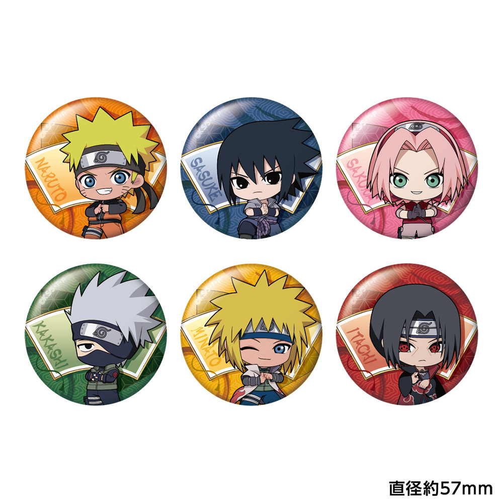 NARUTO-ナルト- 疾風伝_トレーディングちびキャラ缶バッジ