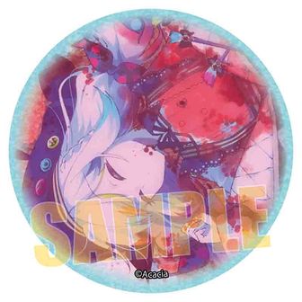 魔法少女ノ魔女裁判_グリッター缶バッジ 夏目アンアン | 公式グッズ