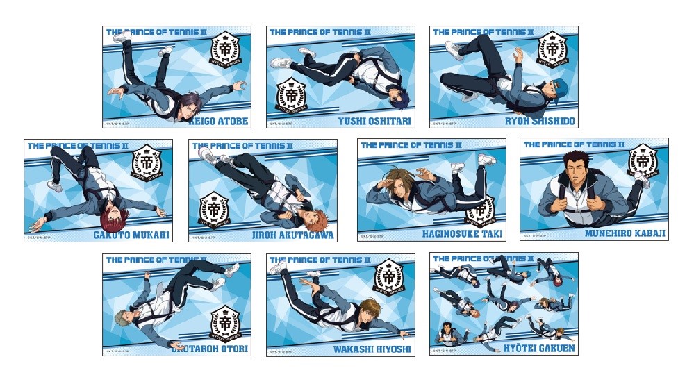 新テニスの王子様_描き下ろしブロマイドセット【スカイダイビングver