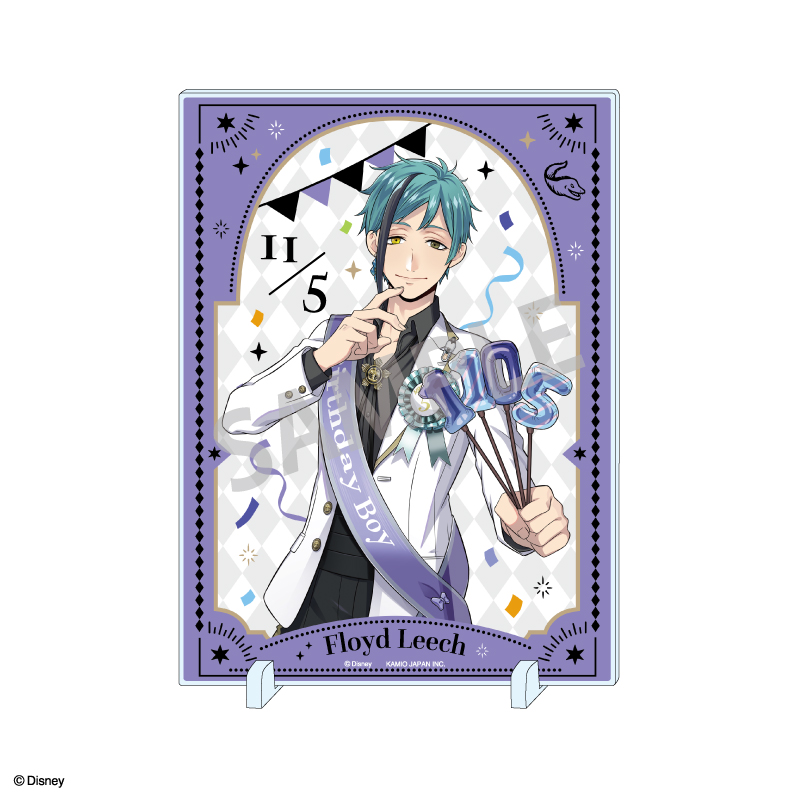 ディズニー ツイステッドワンダーランド_アクリルパネル_フロイド