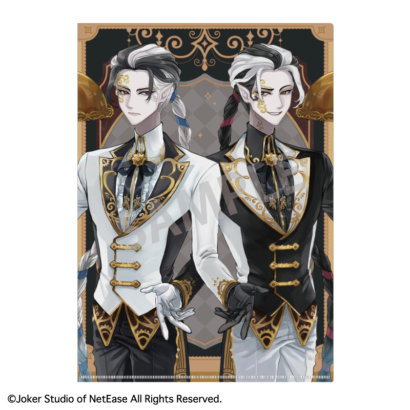 Identity V 第五人格_A4シングルクリアファイル_白黒無常/メイド