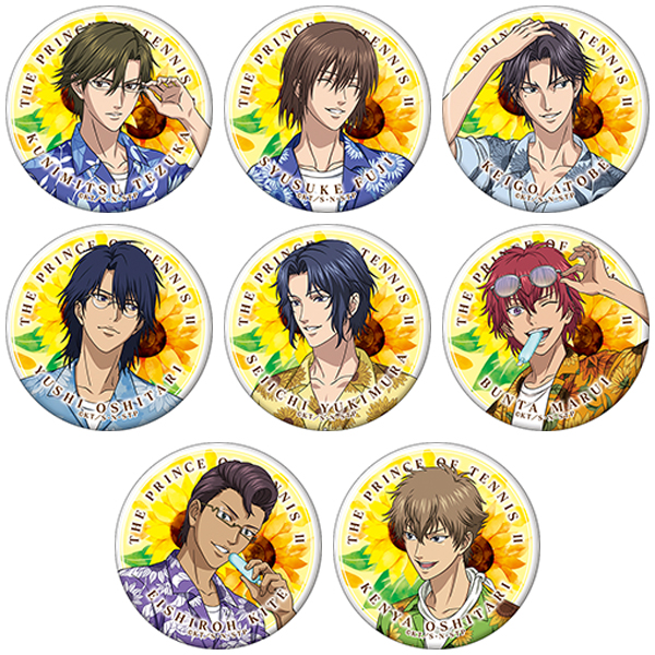 新テニスの王子様_キャラバッジコレクション【BOX／8個入り】 | 公式