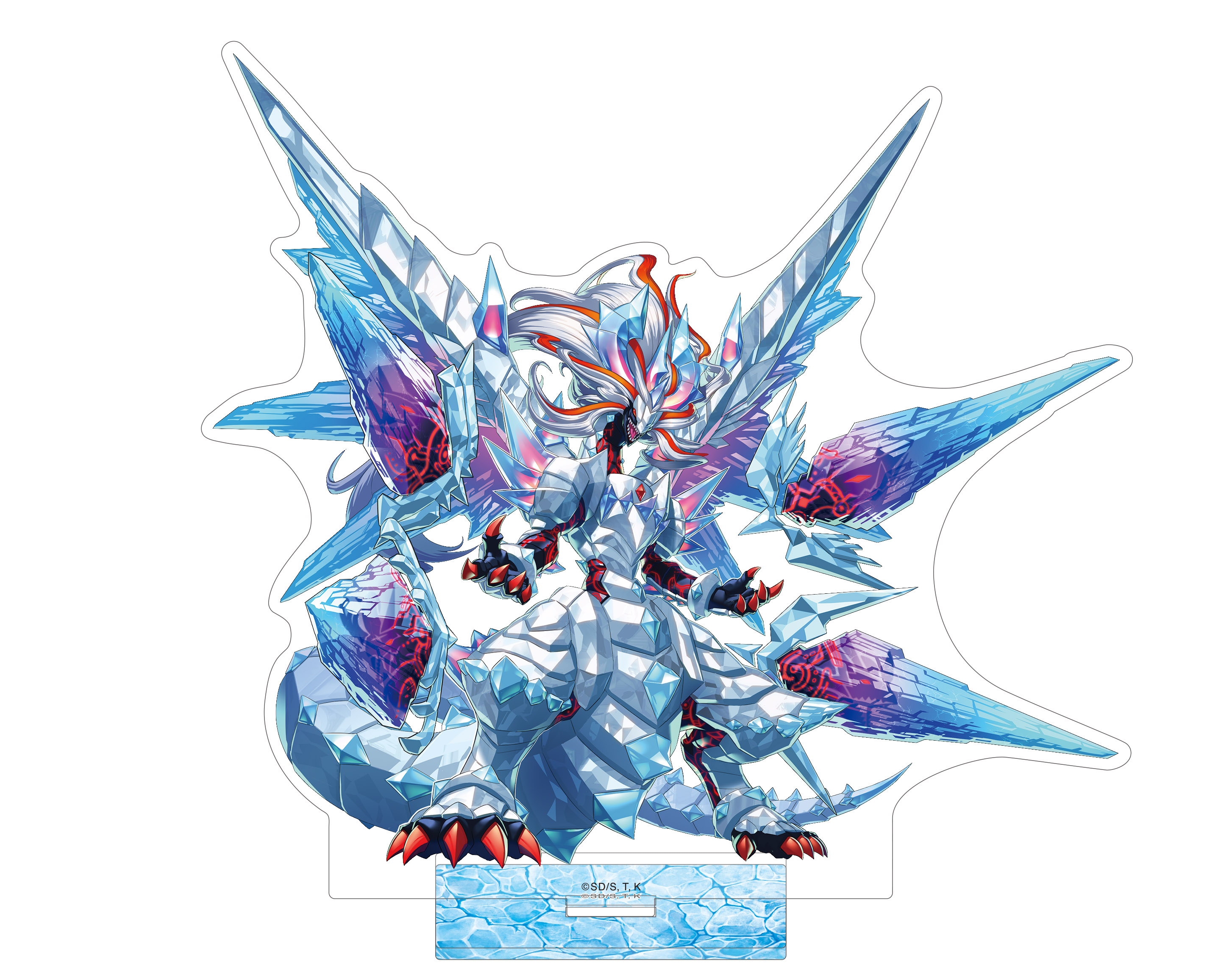 遊戯王OCG 氷剣竜ミラジェイド マスターデュエル プレイマット 公式