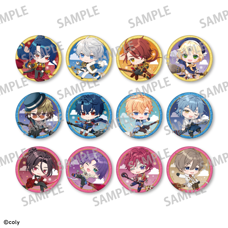 魔法使いの約束_トレーディンググリッター缶バッジA/おっこち【BOX／12