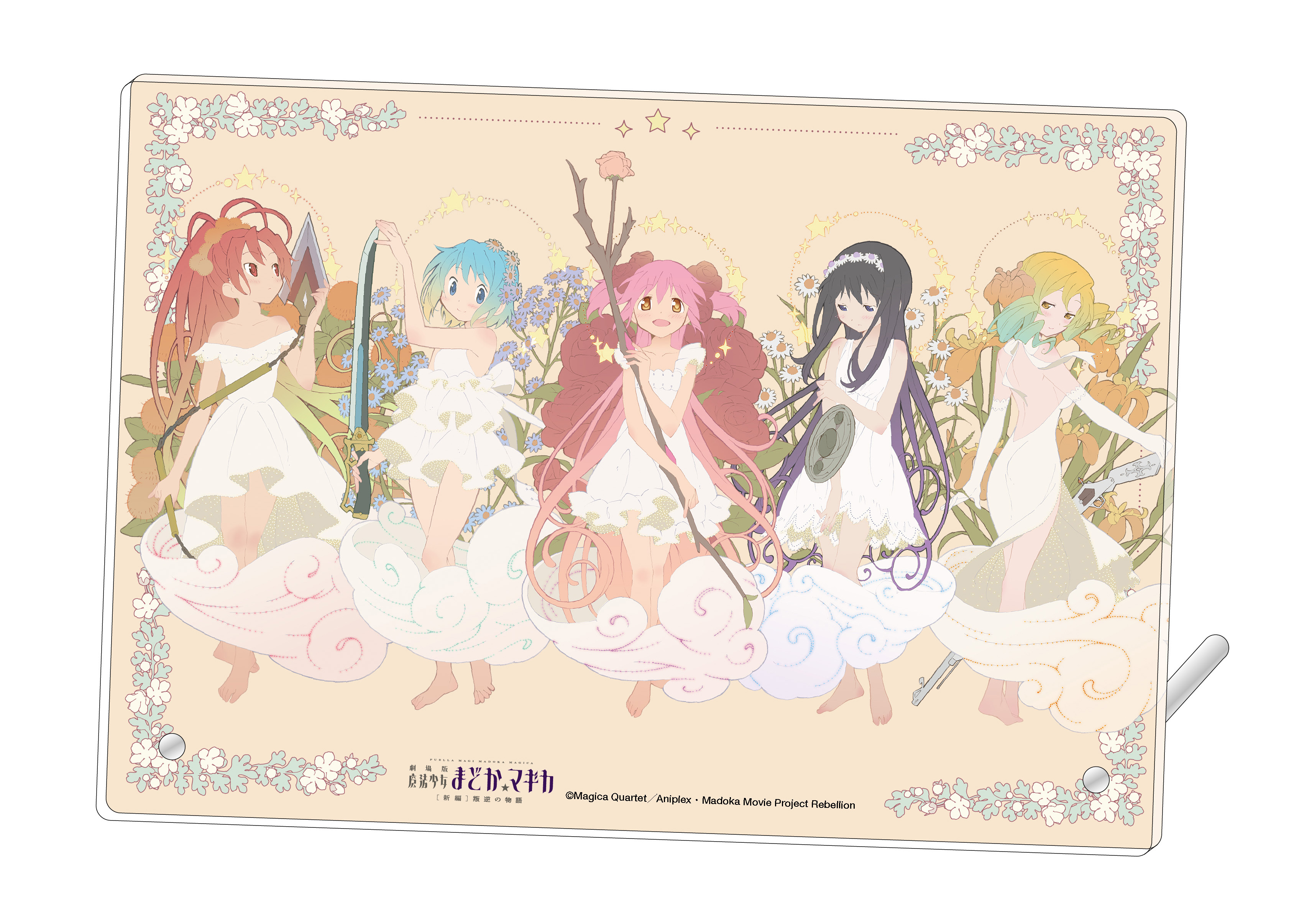 魔法少女まどか☆マギカ_アクリルアートパネル／花 | 公式グッズ・公式