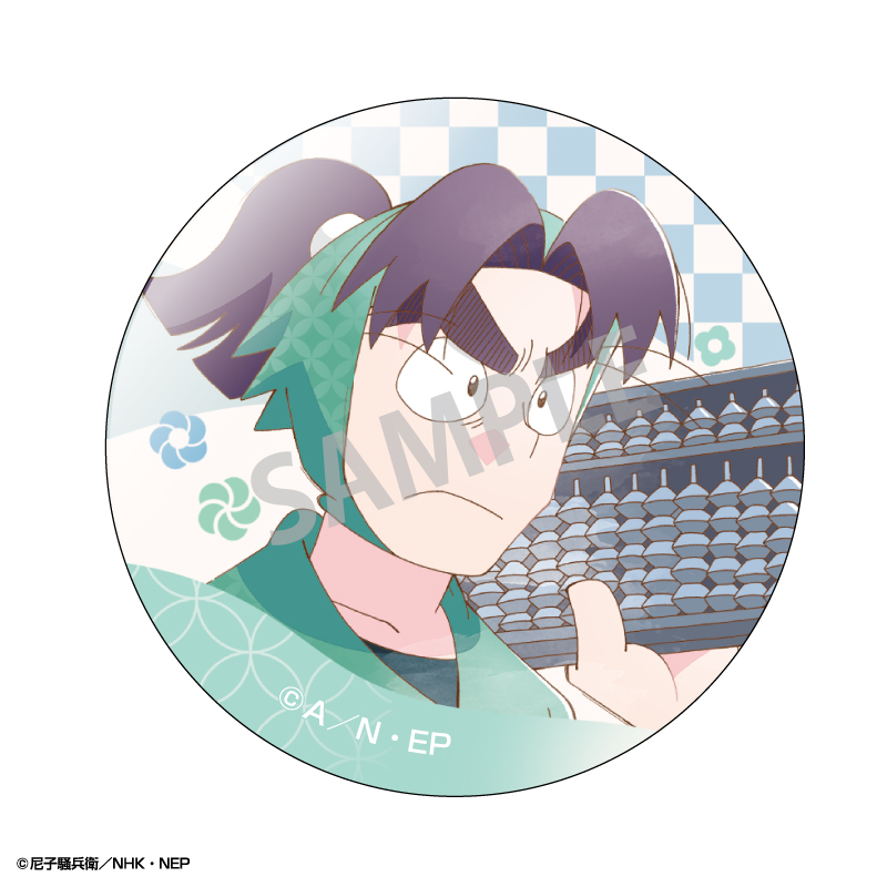 忍たま乱太郎_トレーディング缶バッジ_カミアニTOUCH【BOX／10個入り