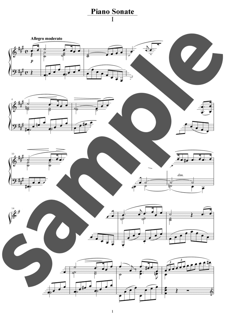 ピアノ楽譜】無言歌集 第1巻 信頼 / J.L.F.Mendelssohn（ソロ / 中級）