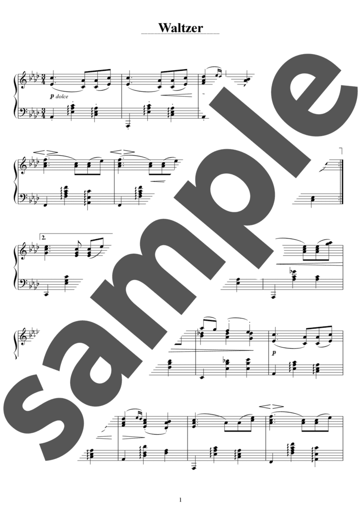 ピアノ楽譜】2つのラプソディ 第2番 ト短調 / J.Brahms（ソロ / 上級）