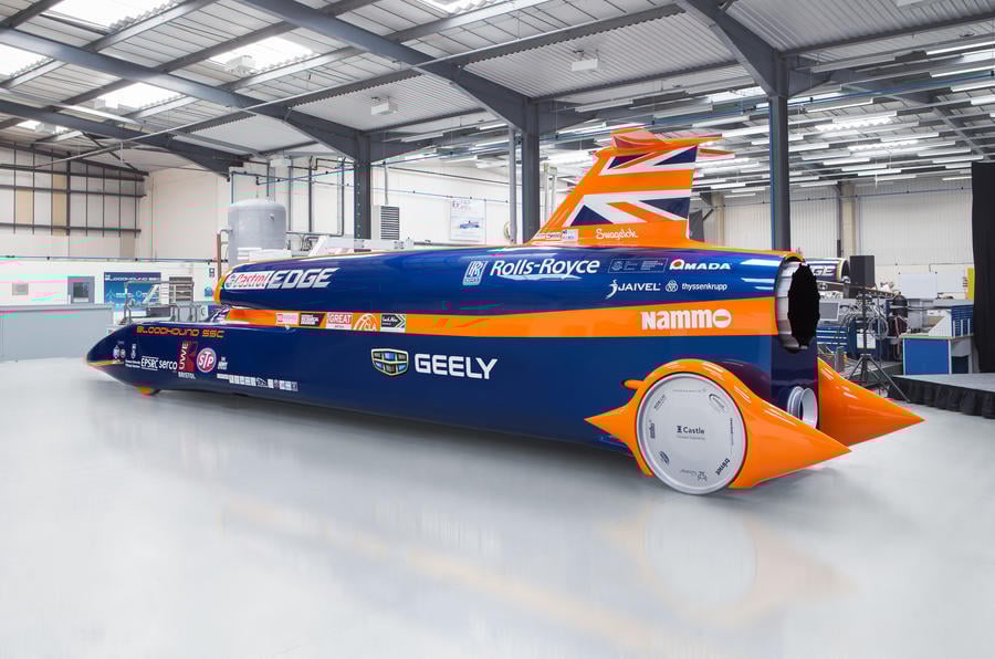 The Bloodhound SSC 1000mph Car Is For Sale For £250,000 | CarThrottle