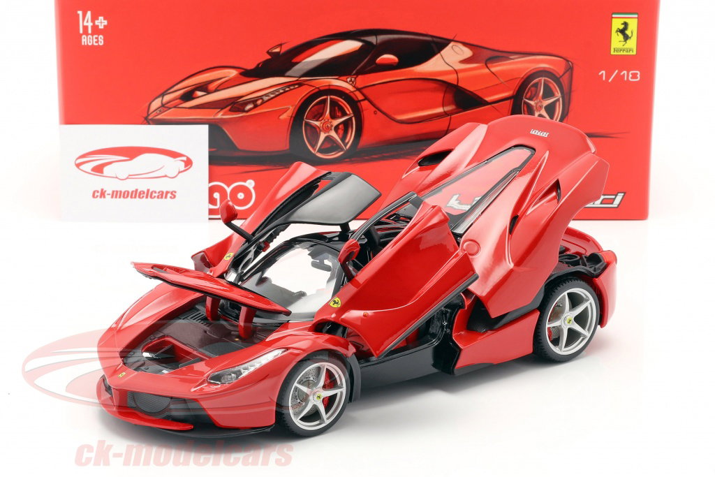 Bburago 1:18 Ferrari LaFerrari 赤 Signature 18-16901R モデル 車 18