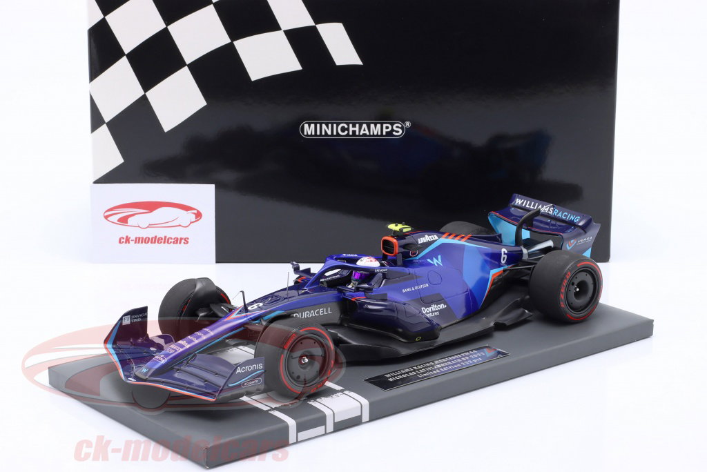 Minichamps 1:18 Nicholas Latifi Williams FW44 #6 Bahrain GP