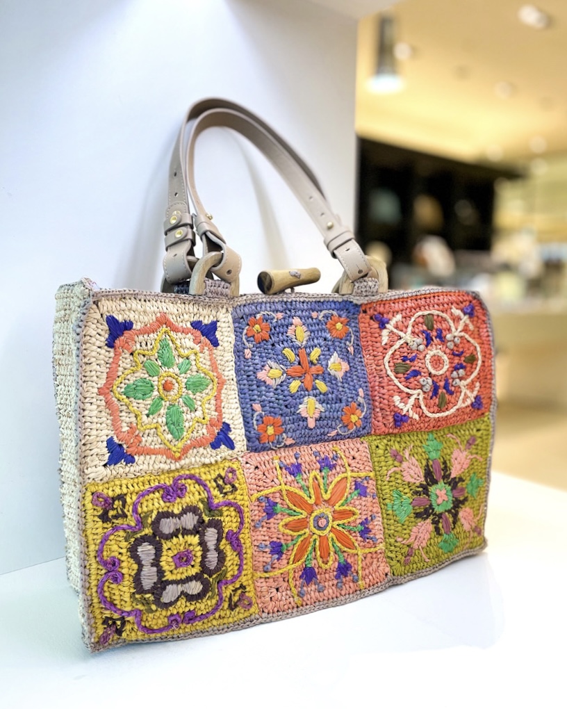 JAMIN PUECHのラフィアBAG❣｜H.P.FRANCE公式サイト