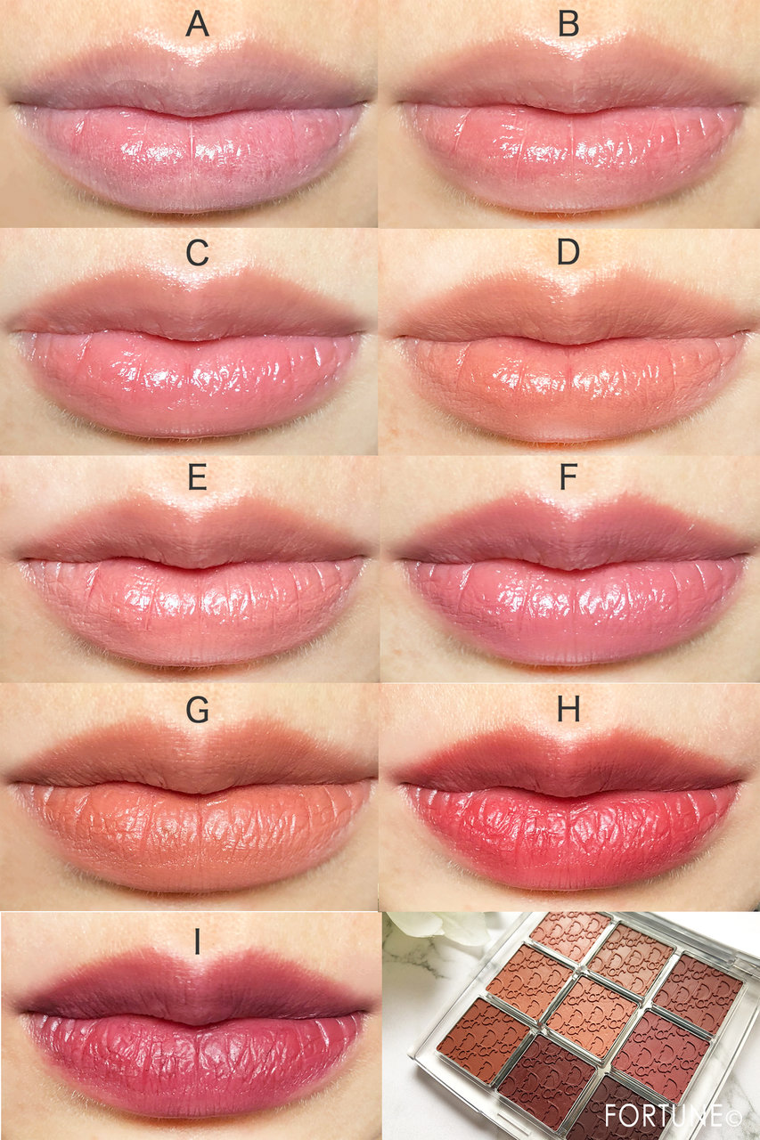 2018夏新作コスメ「ディオール バックステージ」のアイ パレット