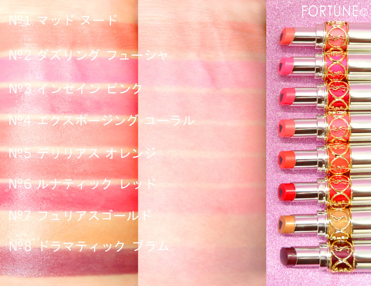 YSL(イヴ・サンローラン) 2019春新作リップ「ヴォリュプテ プランプ