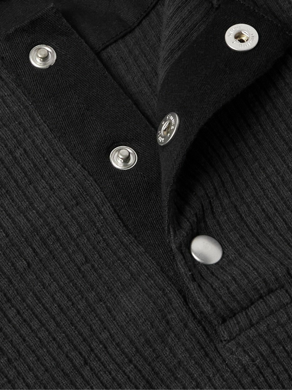 Our Legacy - Ballon Ribbed Cotton-Jersey Sweatshirt - Black Our Legacy