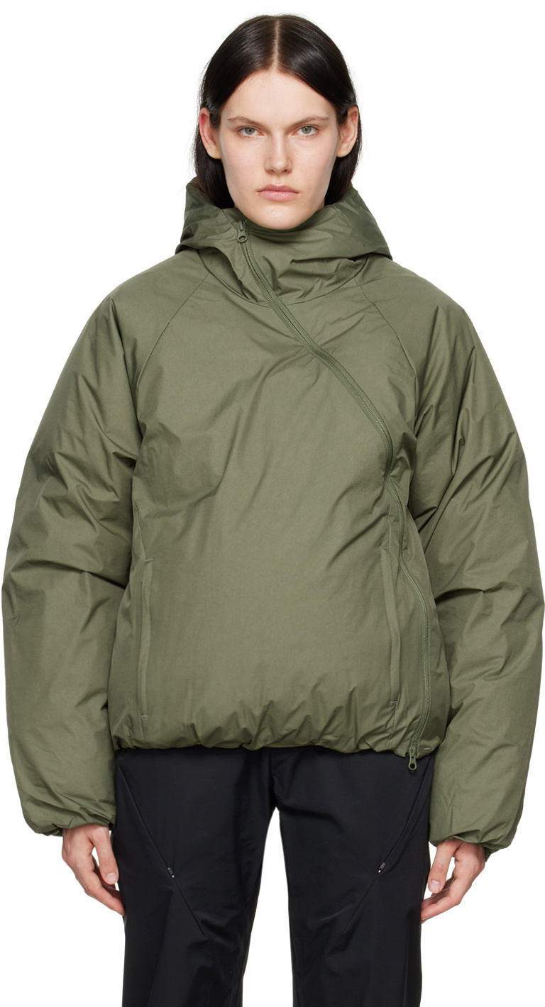 POST ARCHIVE FACTION (PAF) Green 5.0 Center Down Jacket Post
