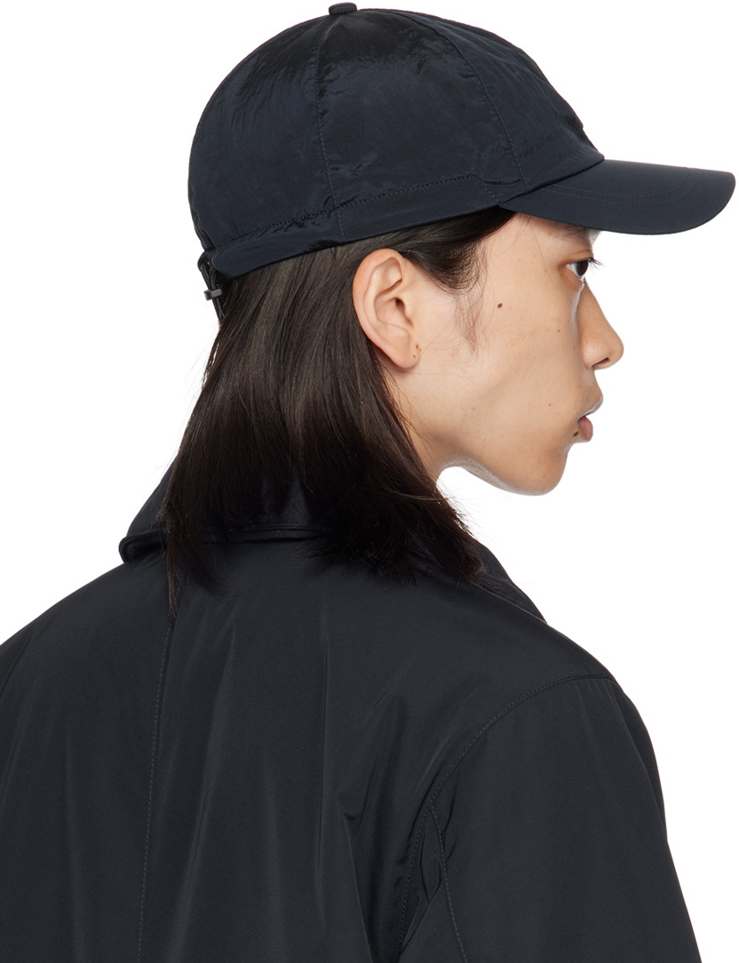Stone Island Navy Nylon Metal Cap Stone Island