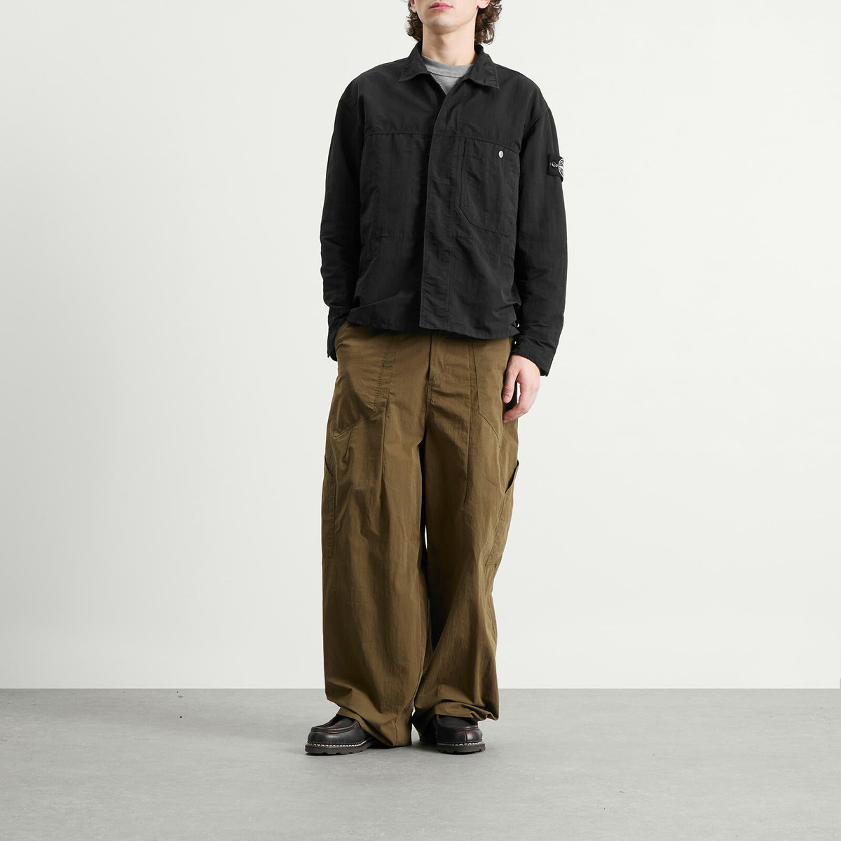 Stone Island Men's Naslan-TC Corrosion Treatment Shirt Jacket in