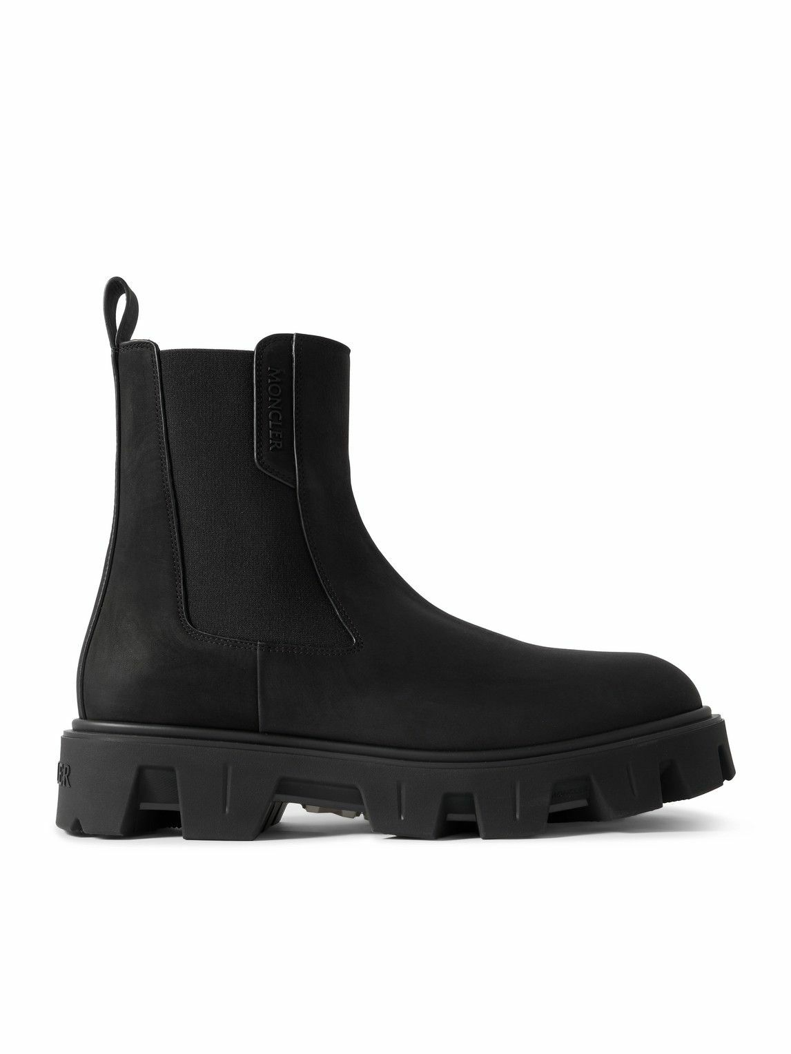 Moncler Hevea leather Chelsea boots Moncler