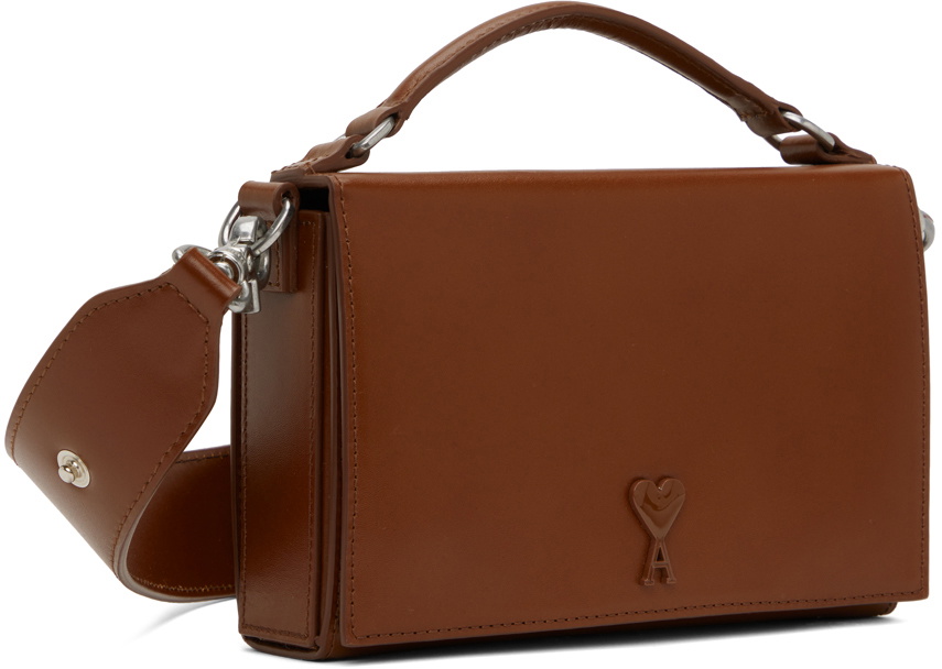 AMI Paris Brown Ami de Cœur Bag AMI