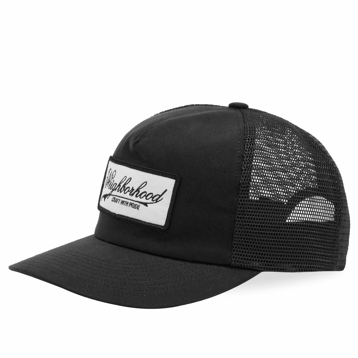 Neighborhood Men's 1 Mesh Cap in Black Neighborhood