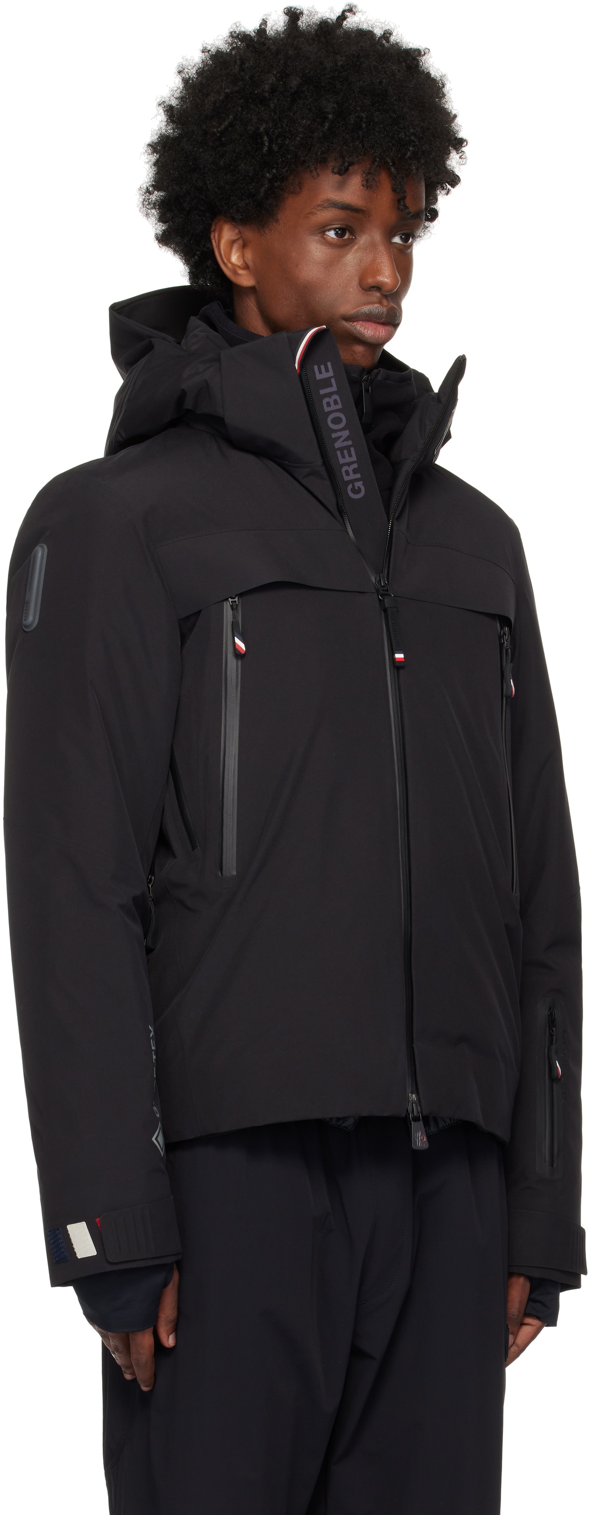 Moncler Grenoble Black Balmhorn Down Jacket Moncler Grenoble