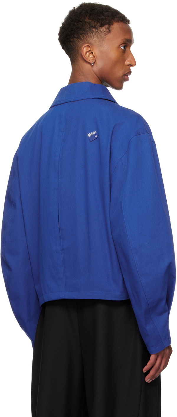 ADER error Blue TRS Tag 01 Jacket ADER error