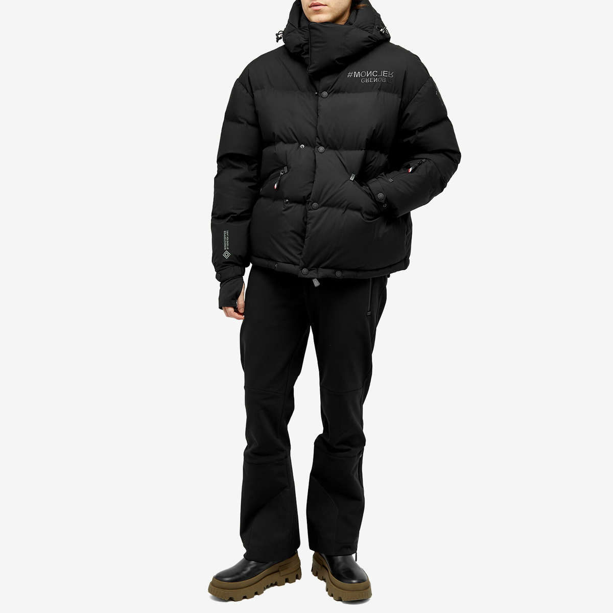 Moncler Grenoble Men's Coraia Gore-Tex Infinium Jacket in Black