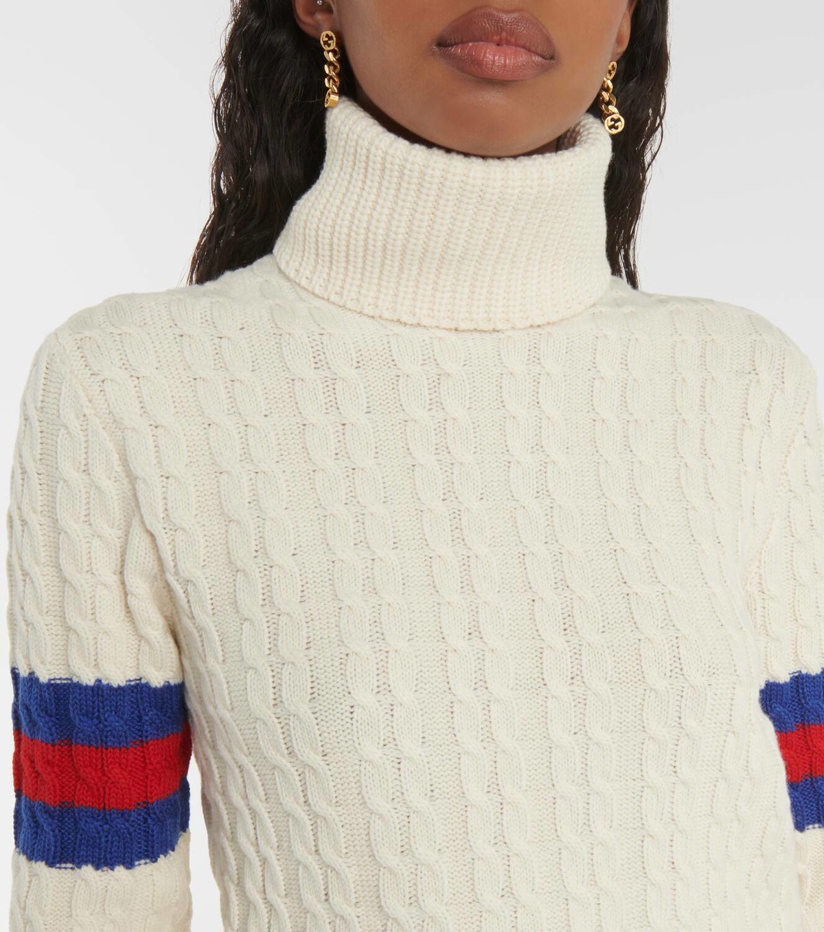Gucci Wool and cashmere turtleneck sweater Gucci