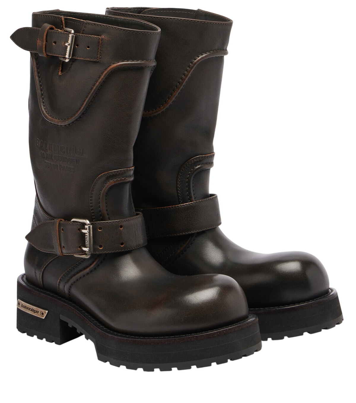 Balenciaga - Trooper rubber boots Balenciaga