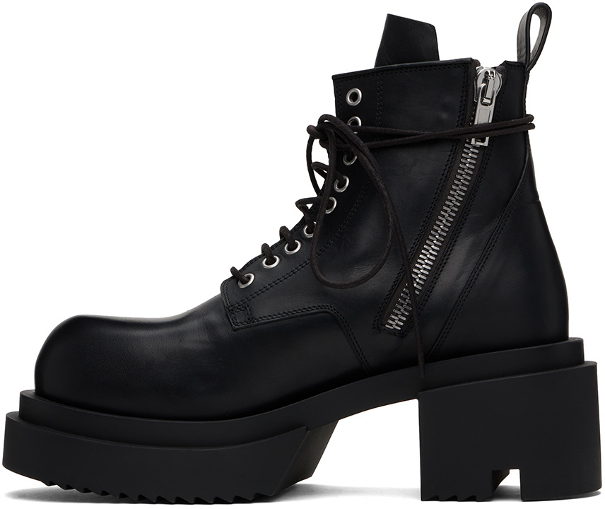 Rick Owens Black Low Army Bogun Boots Rick Owens