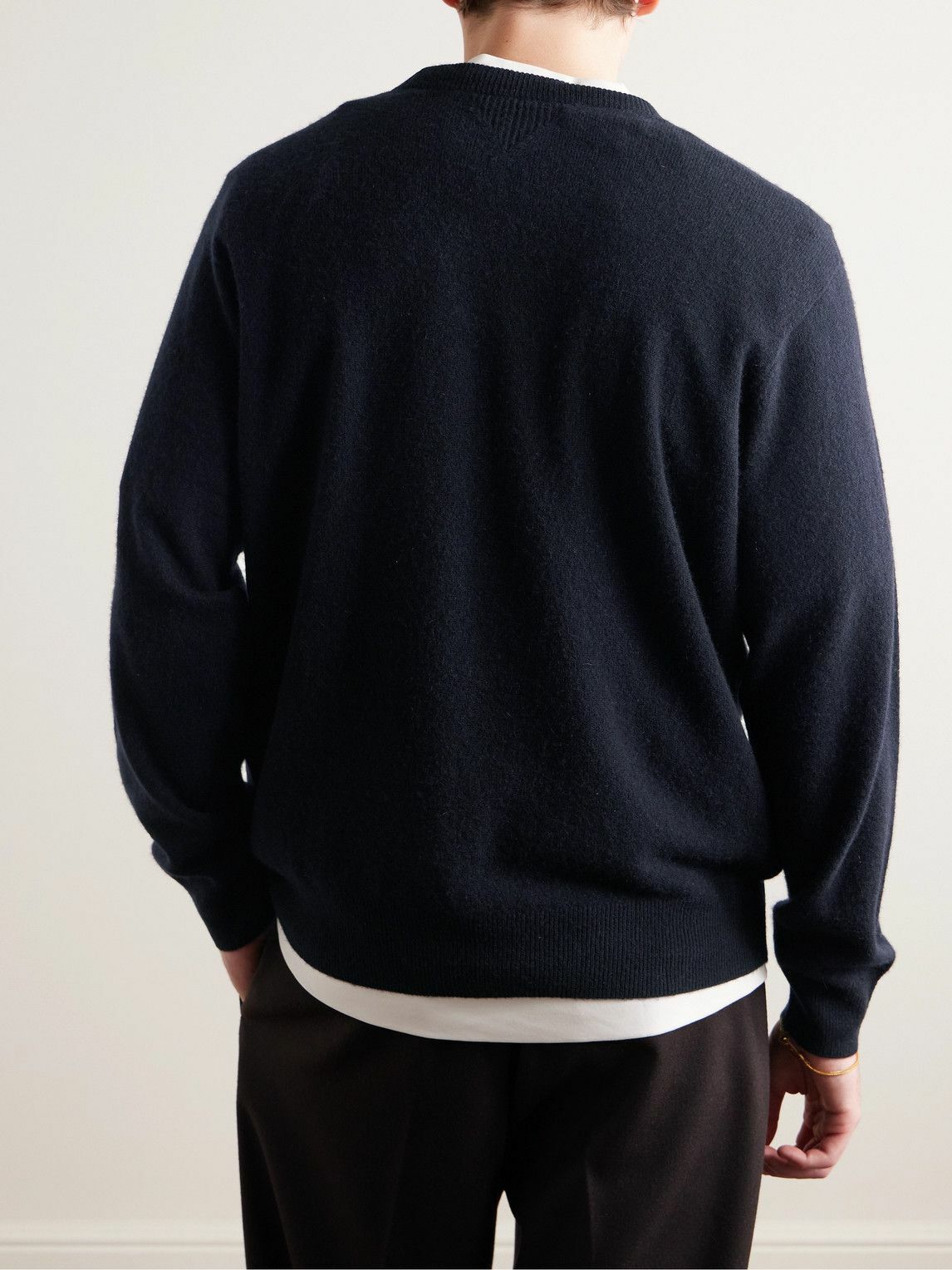 Kaptain Sunshine - Cashmere Sweater - Blue Kaptain Sunshine