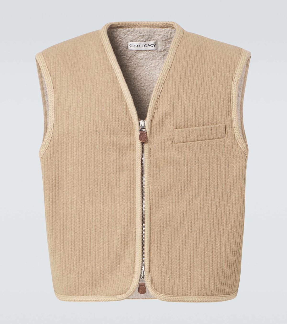 Our Legacy Top wool-blend vest Our Legacy
