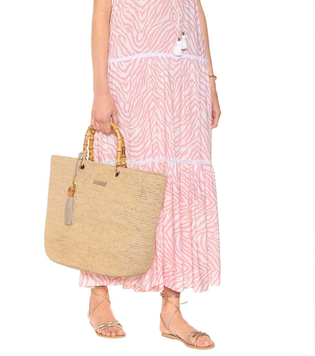 Heidi Klein Savannah Bay Medium raffia tote Heidi Klein