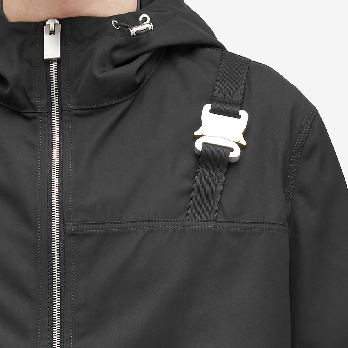 1017 ALYX 9SM Men's Windbreaker X in Black 1017 ALYX 9SM