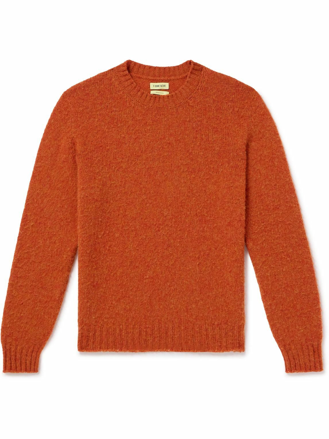 De Bonne Facture - Pecora Nera Wool Sweater - Neutrals De Bonne