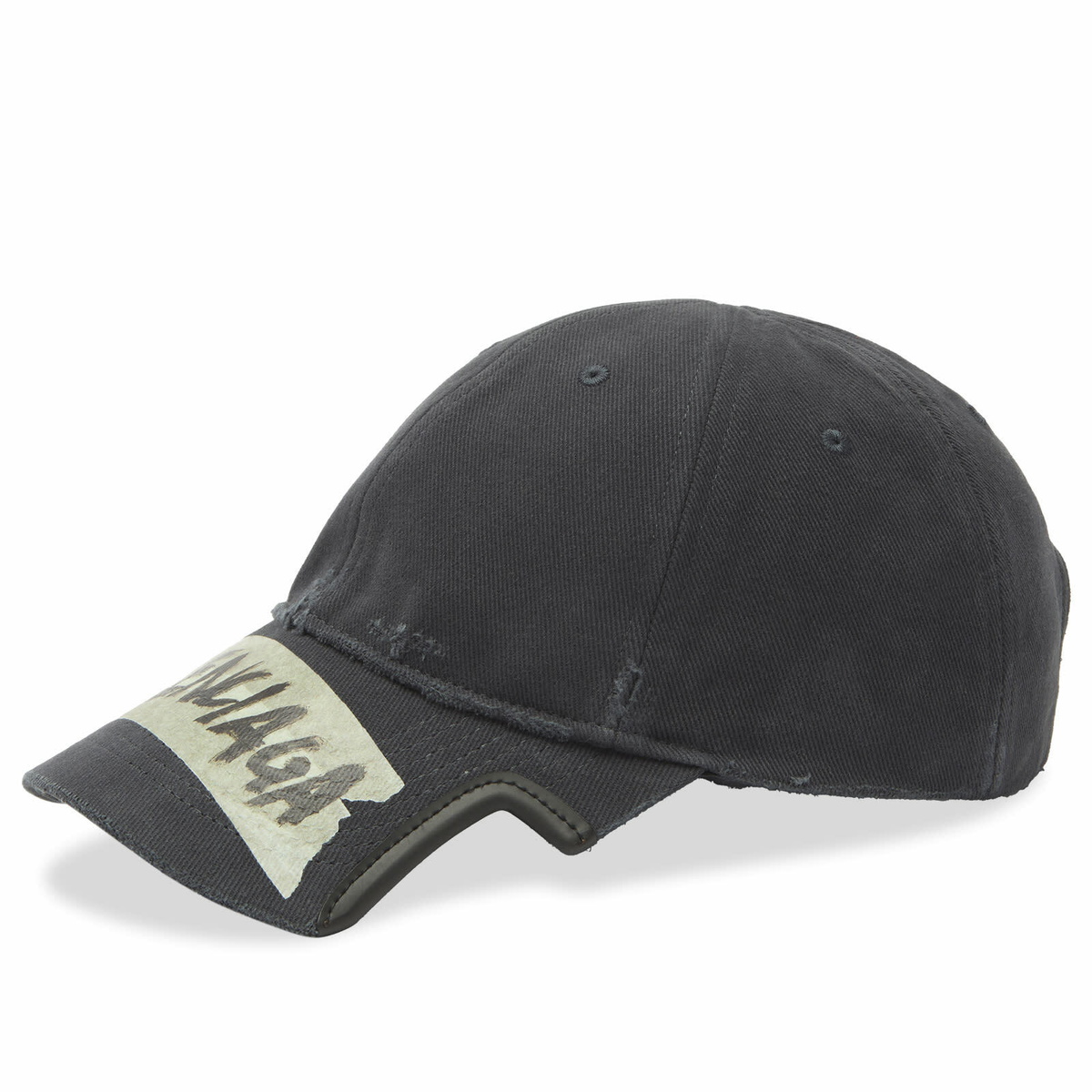 BALENCIAGA 3b Stencil Cotton Baseball Cap Balenciaga