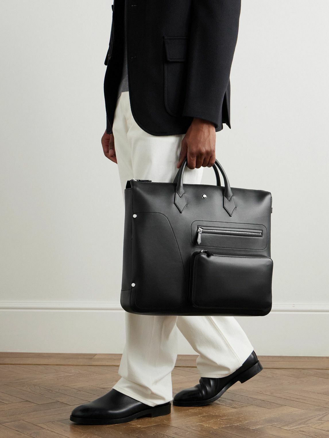 Montblanc - 24/7 Leather Briefcase Montblanc