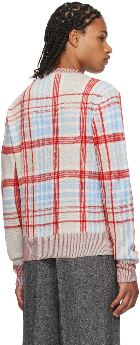 Vivienne Westwood Red & Blue Check Sweater Vivienne Westwood