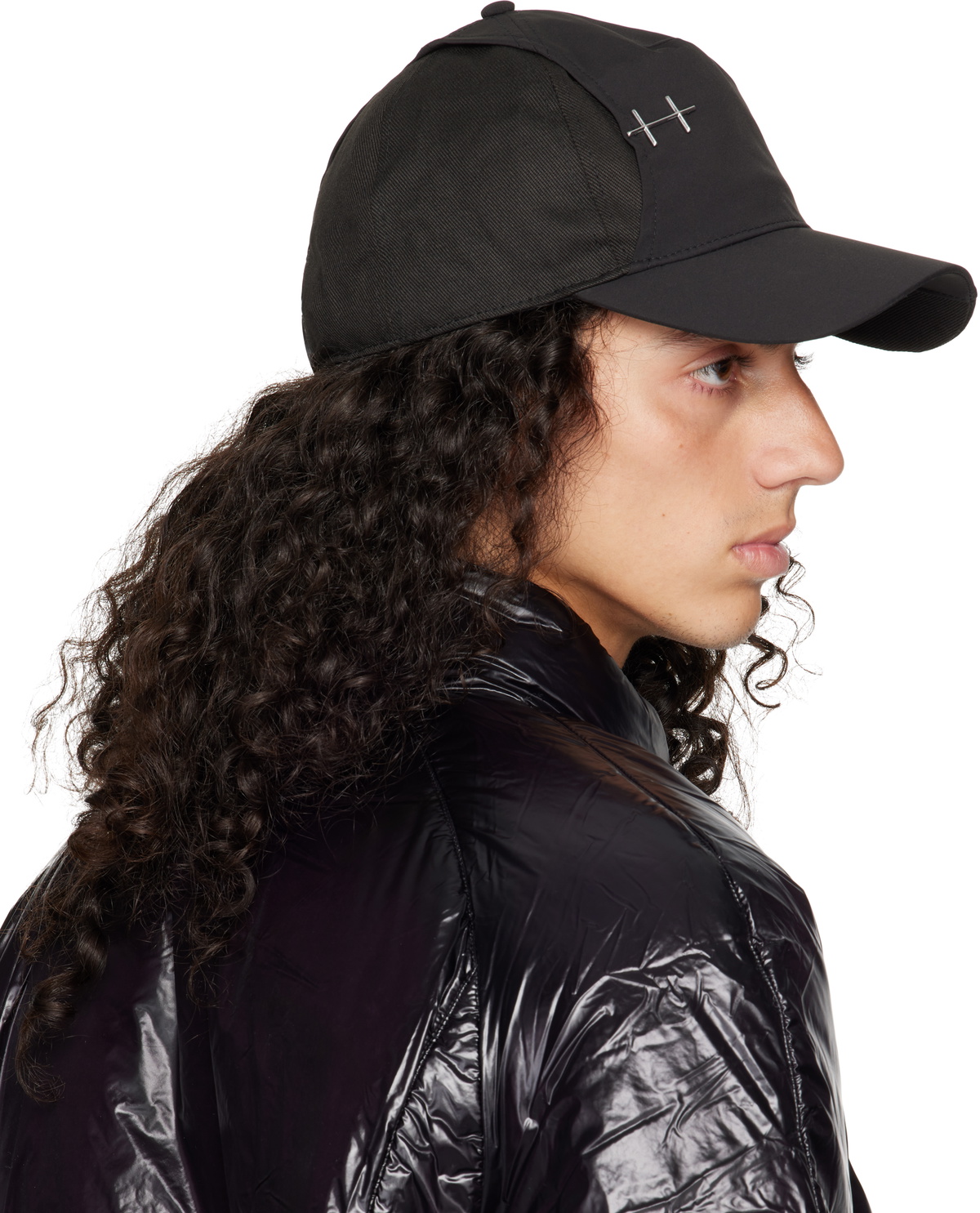 HELIOT EMIL Black Envelop Cap Heliot Emil