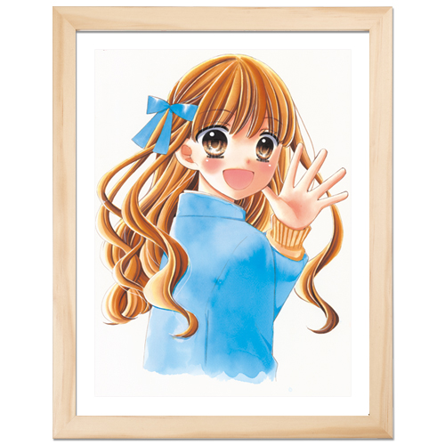 まいた菜穂先生直筆サイン入り超高画質複製原画プリマグラフィ発売