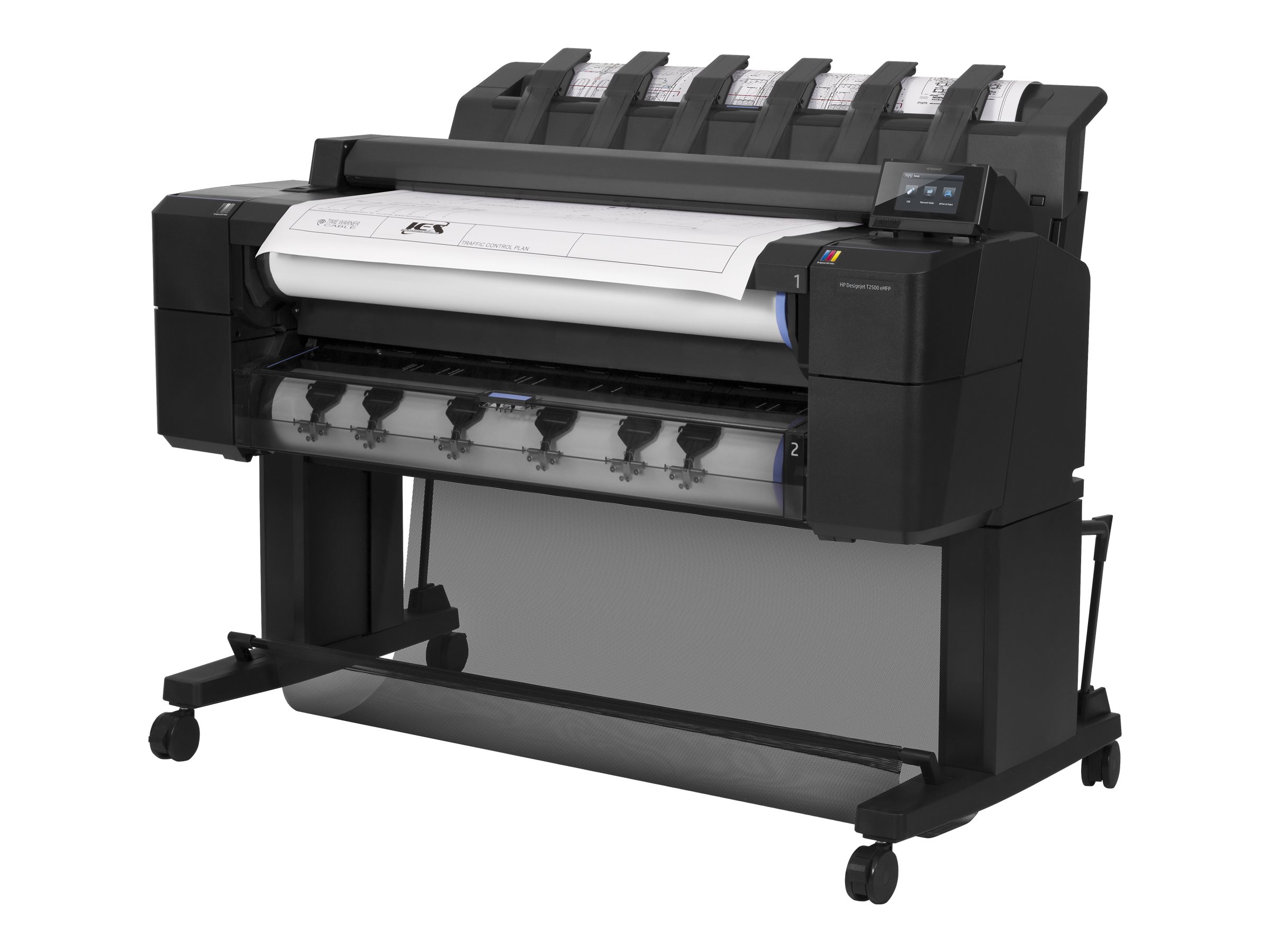 HP DesignJet T2500 PostScript eMultifunction Printer | Overview