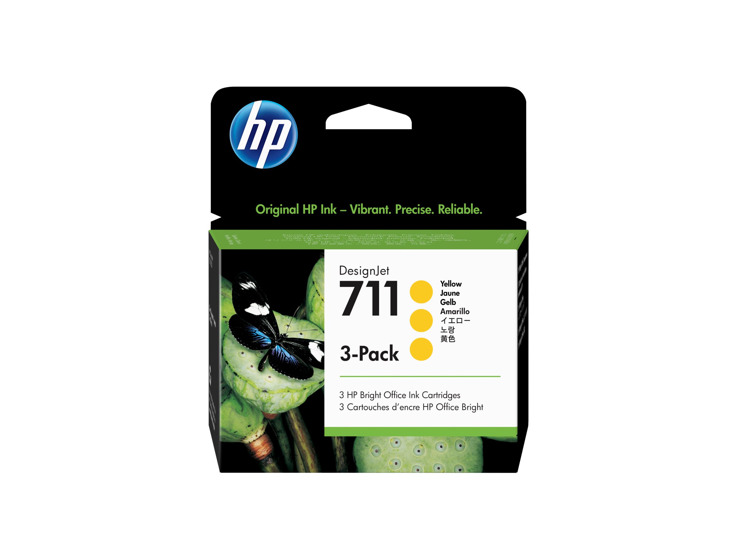 HP 711 - cyan - original - DesignJet - ink cartridge - CZ130A