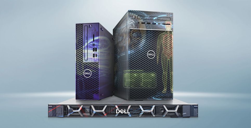 Dell Precision 3431 SFF Desktop Computer i5-9500 8GB 256GB SSD Win